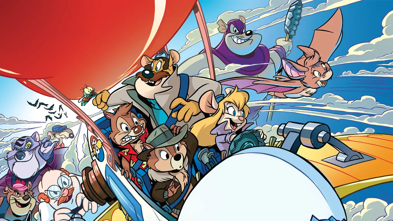 Backdrop artwork for Chip 'N Dale Rescue Rangers 2