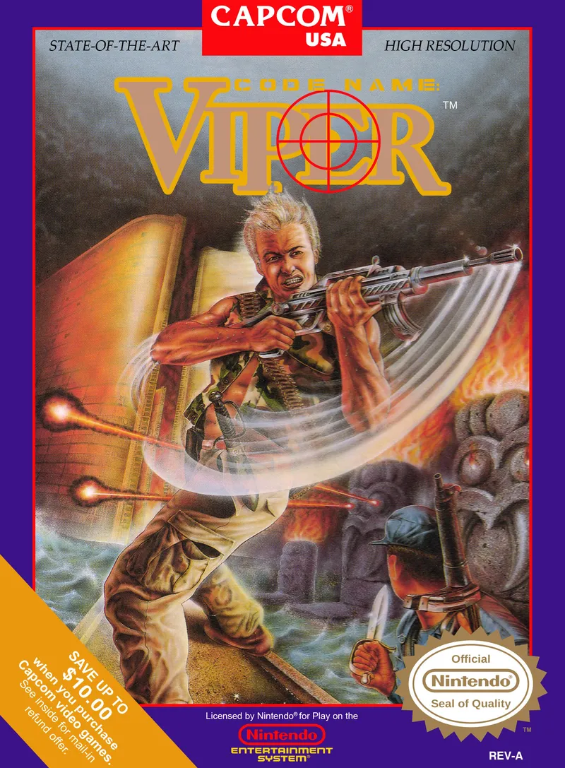 Code Name: Viper box art