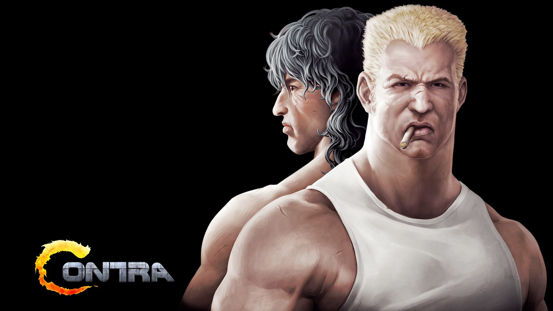 Contra backdrop