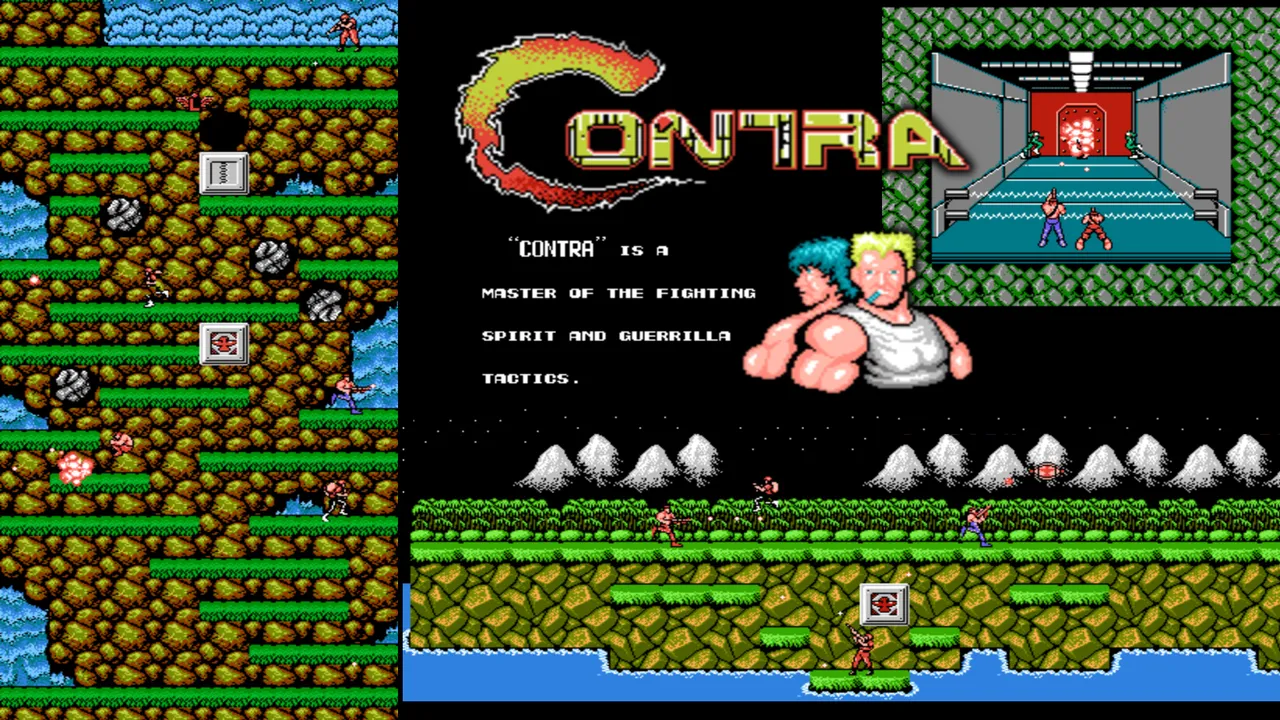 Backdrop artwork for Contra