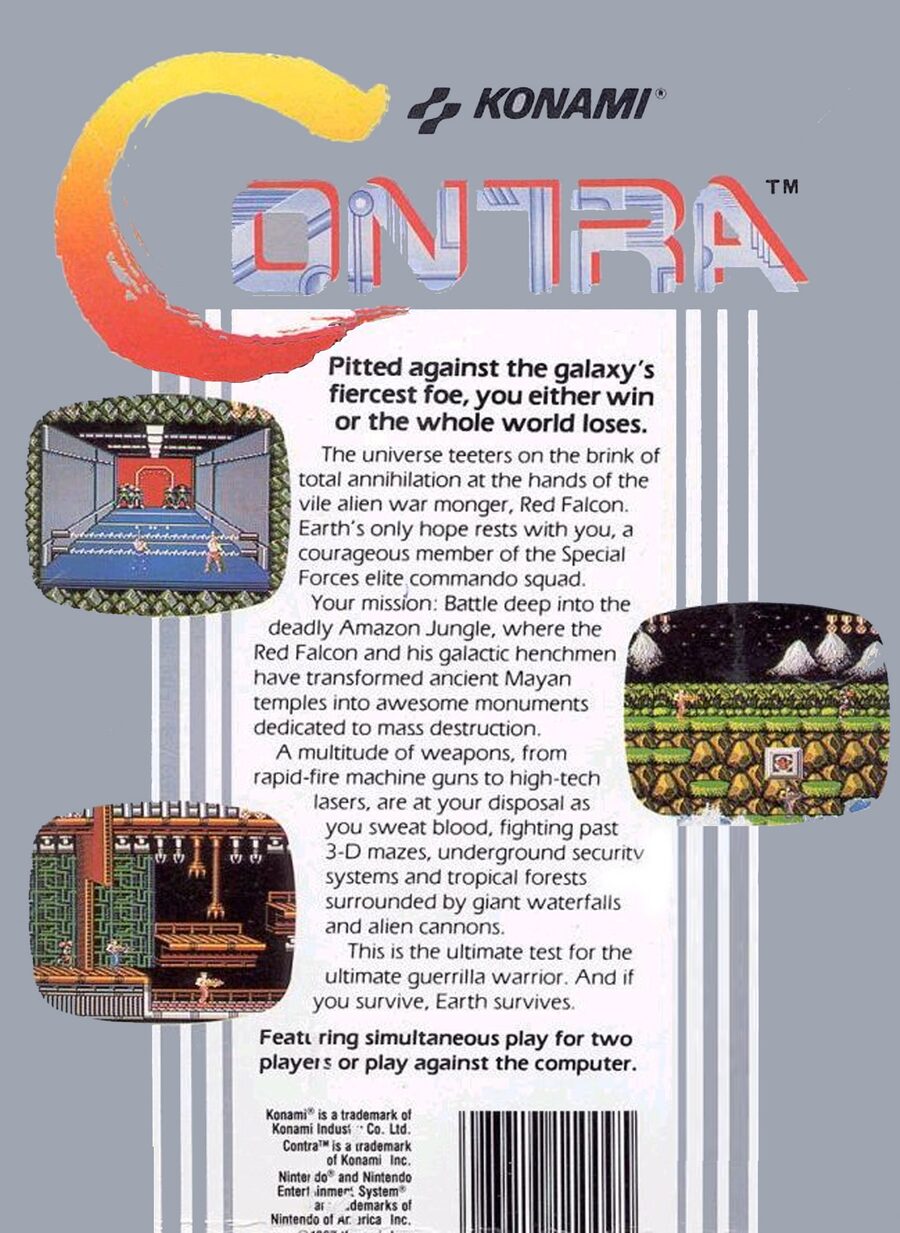 Contra box back
