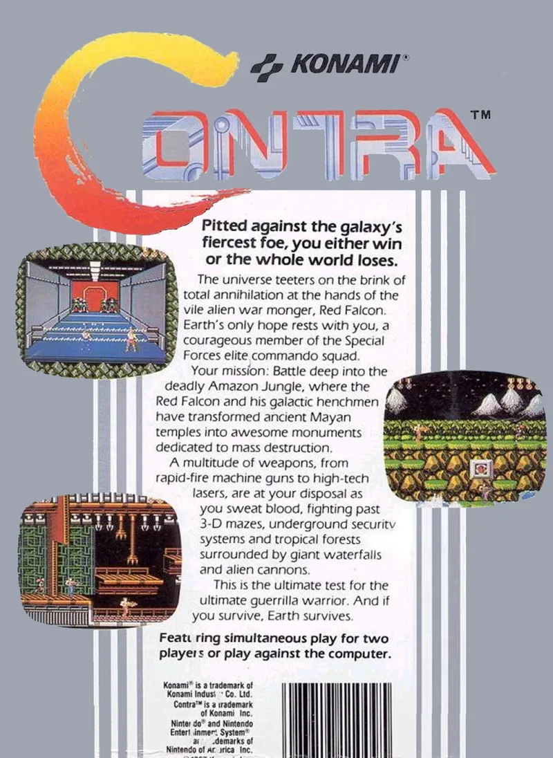Contra box back
