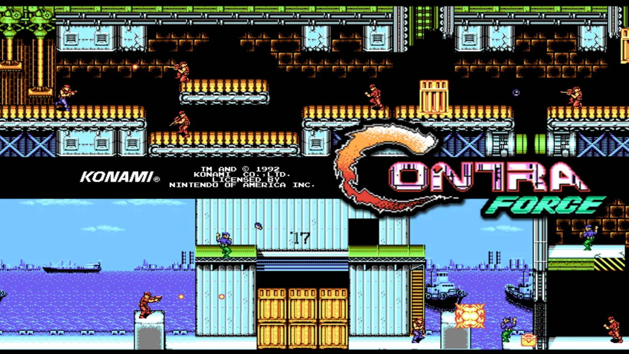 Backdrop artwork for Contra Force