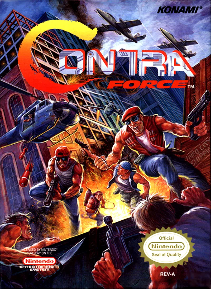 Contra Force box art