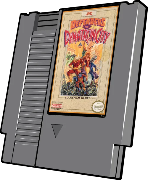 Defenders of Dynatron City cart