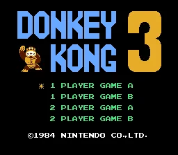 Donkey Kong 3 screenshot