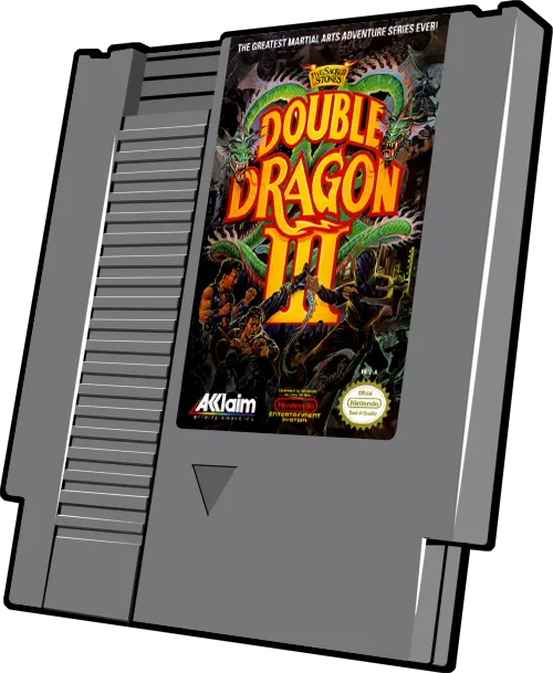 Double Dragon III: The Sacred Stones cart