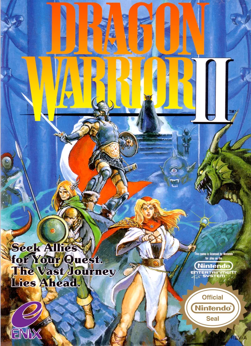 Dragon Warrior II box art