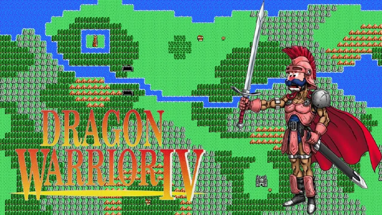 Backdrop artwork for Dragon Warrior IV