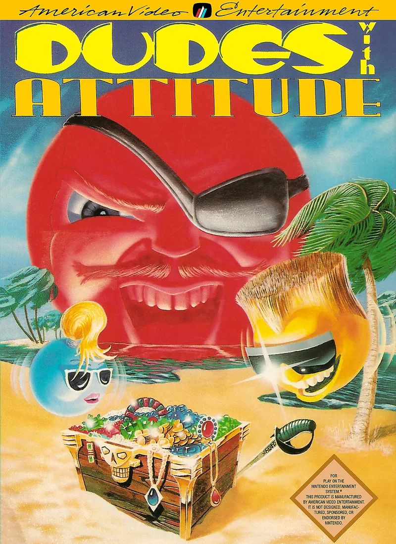 Dudes with Attitude box art