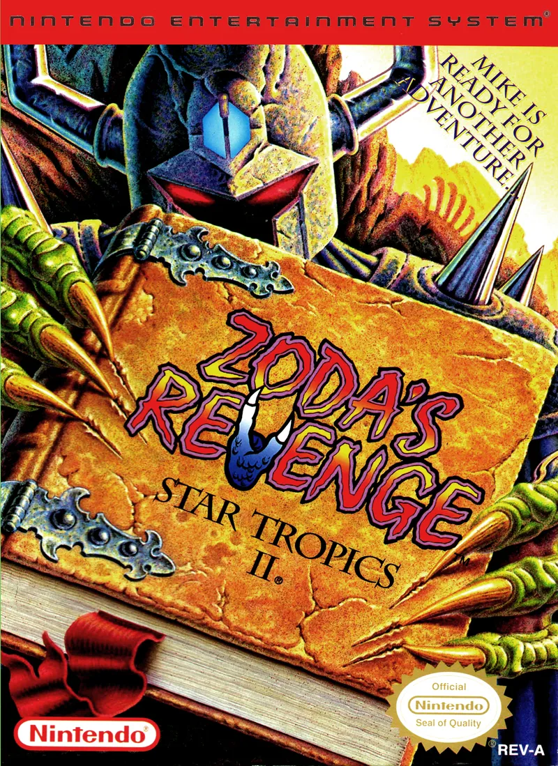 Zoda's Revenge: StarTropics II box art