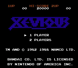 Xevious: The Avenger screenshot