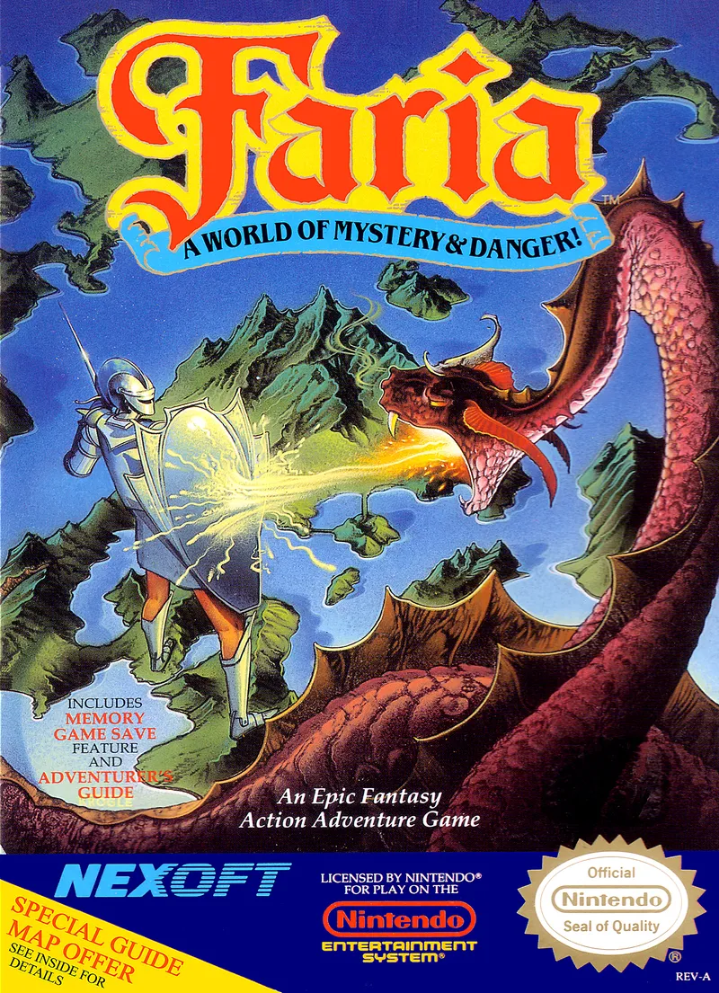 Faria: A World of Mystery & Danger! box art
