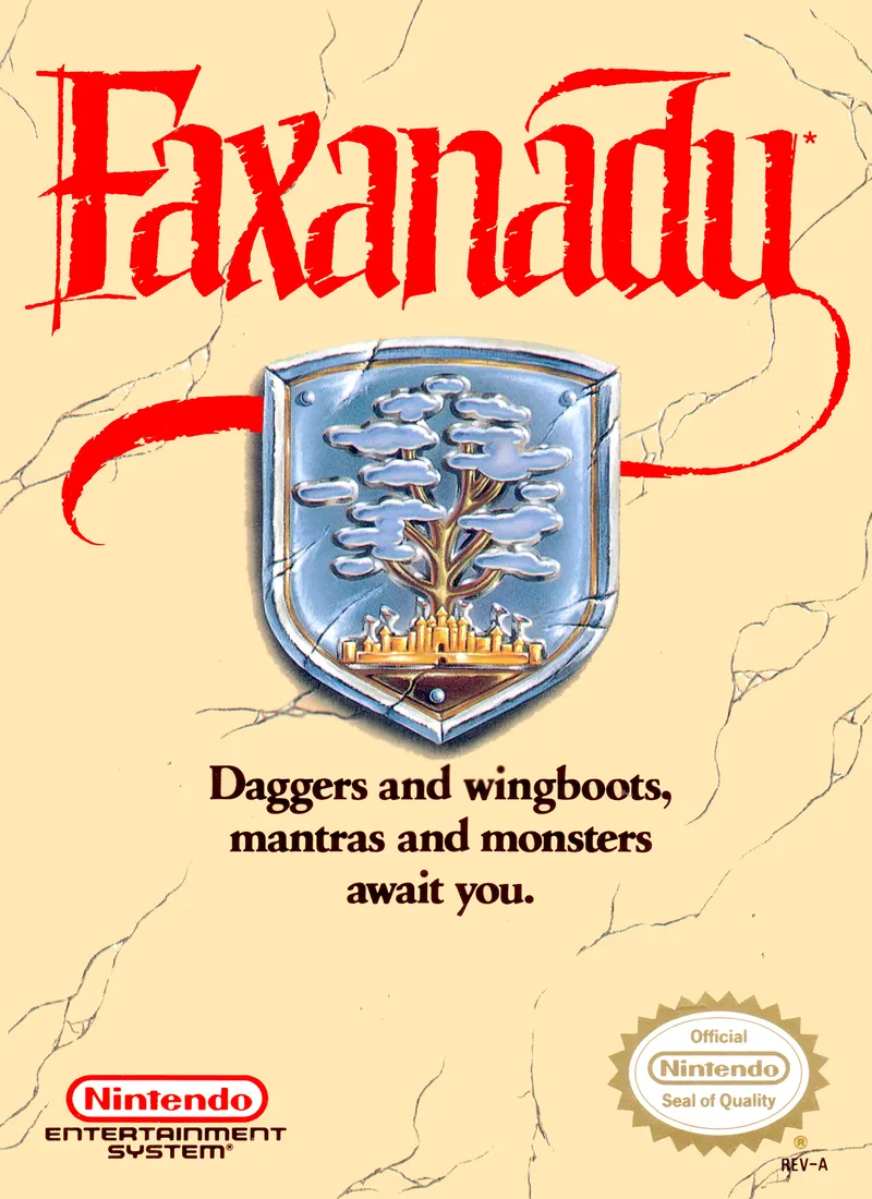 Faxanadu box art