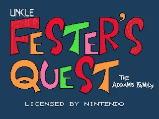Fester's Quest screenshot