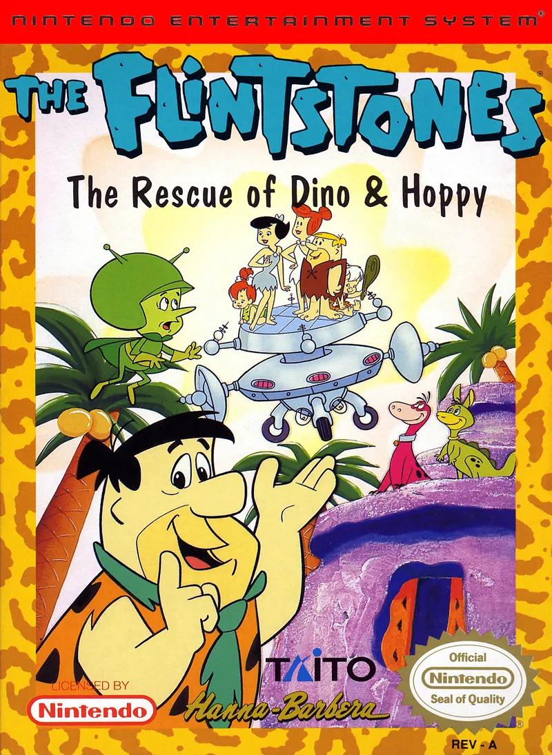 The Flintstones: The Rescue of Dino & Hoppy box art