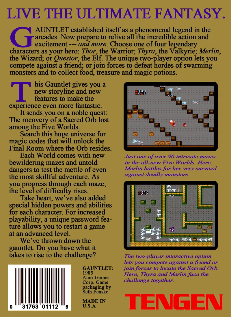 Gauntlet box back