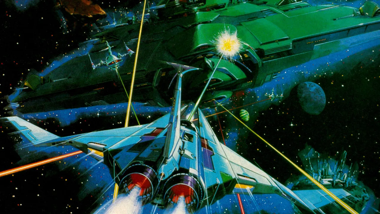 Backdrop artwork for Gradius