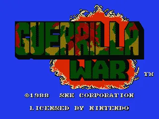 Guerrilla War screenshot