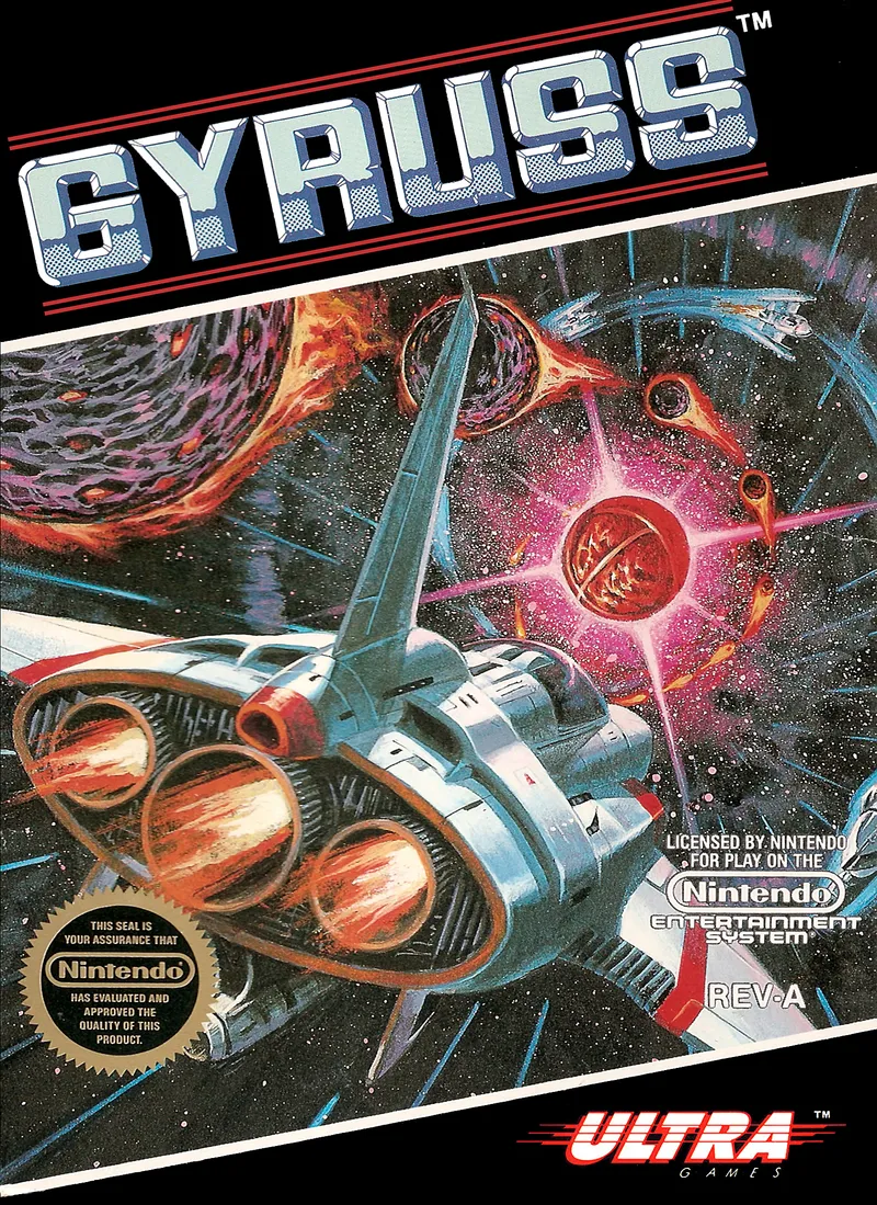 Gyruss box art