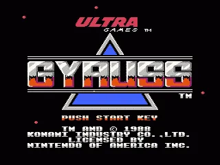 Gyruss screenshot