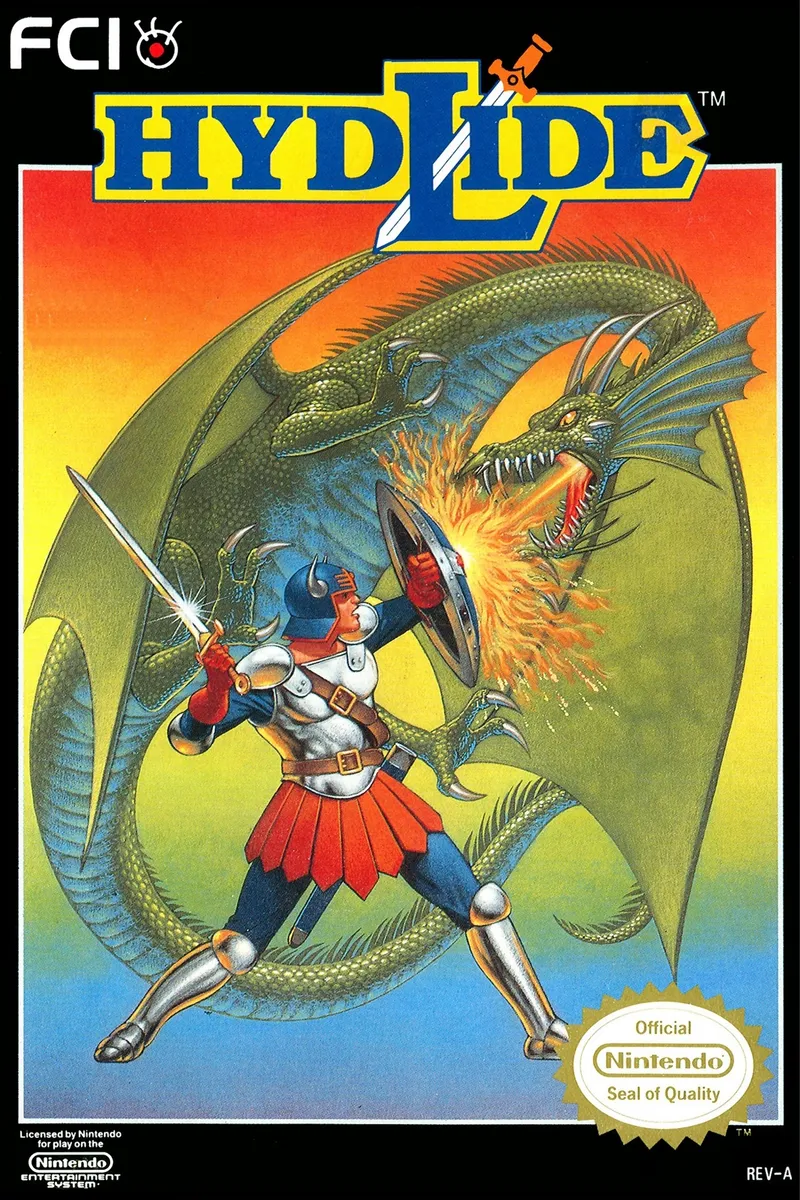 Hydlide box art