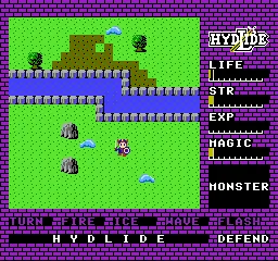 Backdrop artwork for Hydlide