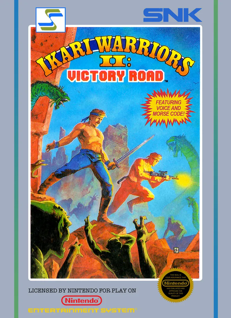 Ikari Warriors II: Victory Road box art