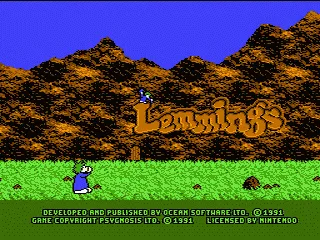 Lemmings screenshot