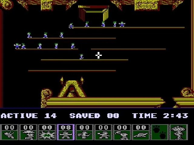 Lemmings screenshot