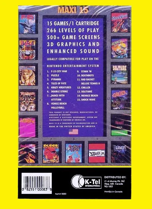 Maxi 15 box back