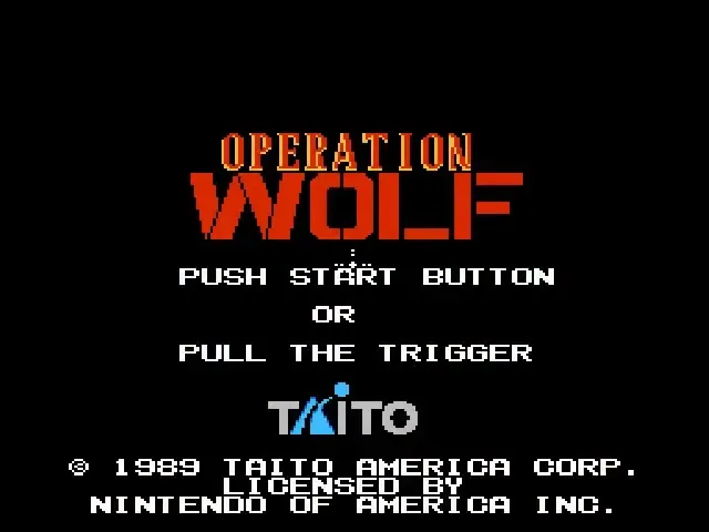 Operation Wolf screenshot
