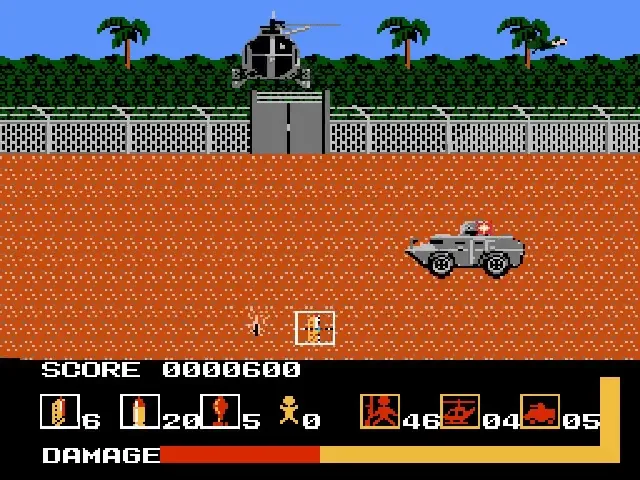 Operation Wolf screenshot