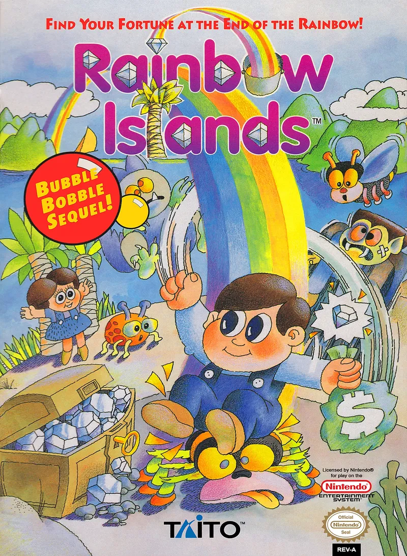 Rainbow Islands box art