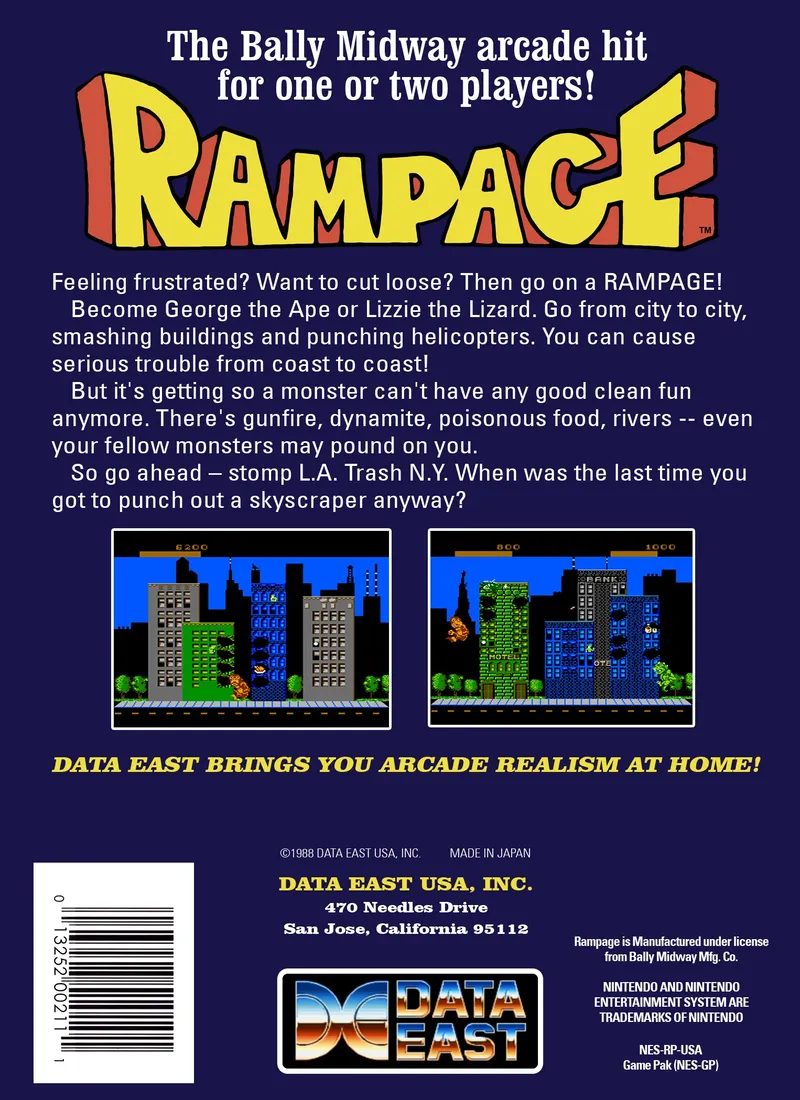 Rampage box back