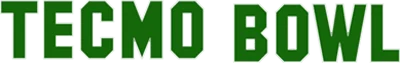 Tecmo Bowl logo