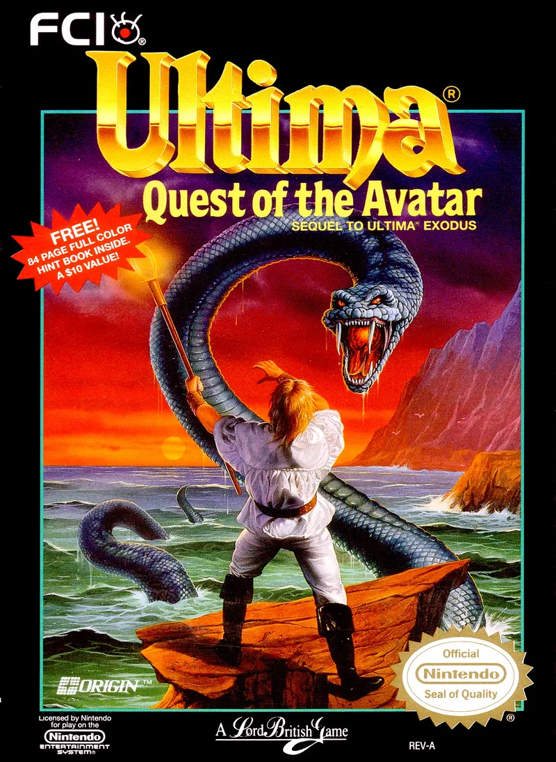 Ultima: Quest of the Avatar box art