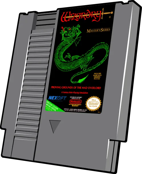 Wizardry: Proving Grounds of the Mad Overlord cart