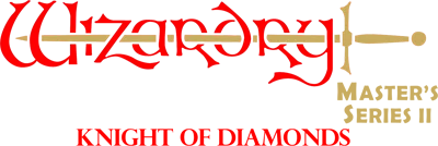 Wizardry: Knight of Diamonds : The Second Scenario logo