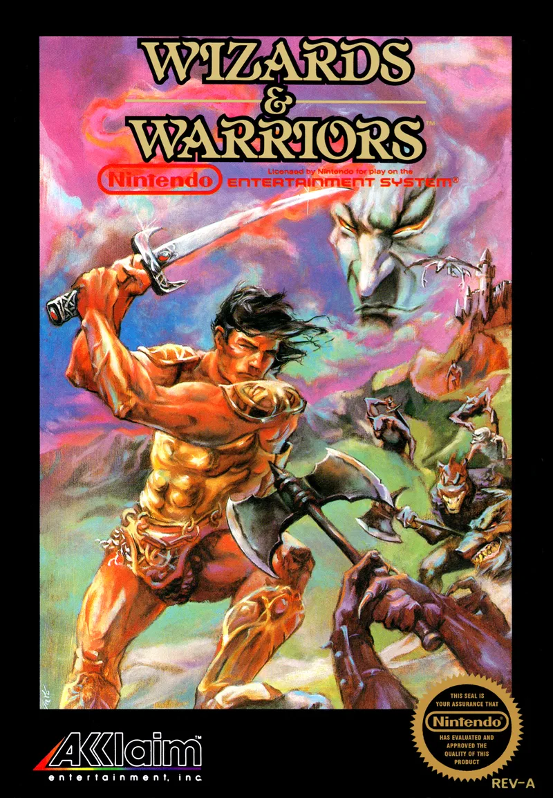Wizards & Warriors box art
