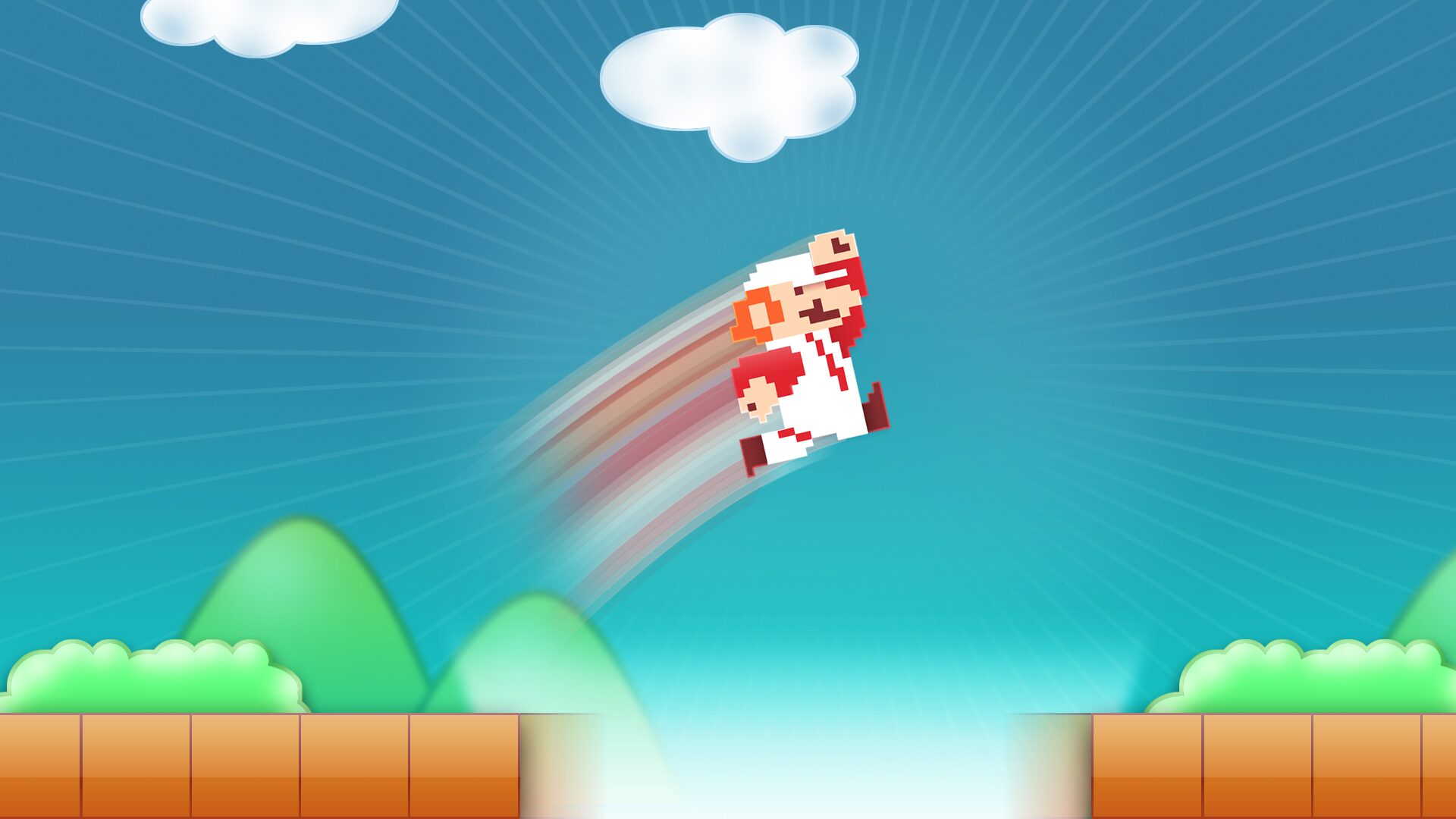 Super Mario Bros. backdrop