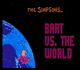 The Simpsons: Bart vs. the World screenshot