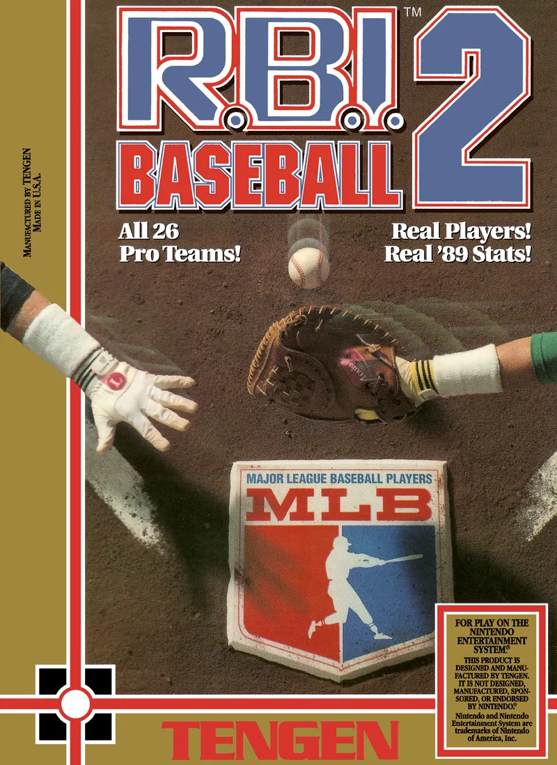 R.B.I. Baseball 2 box art