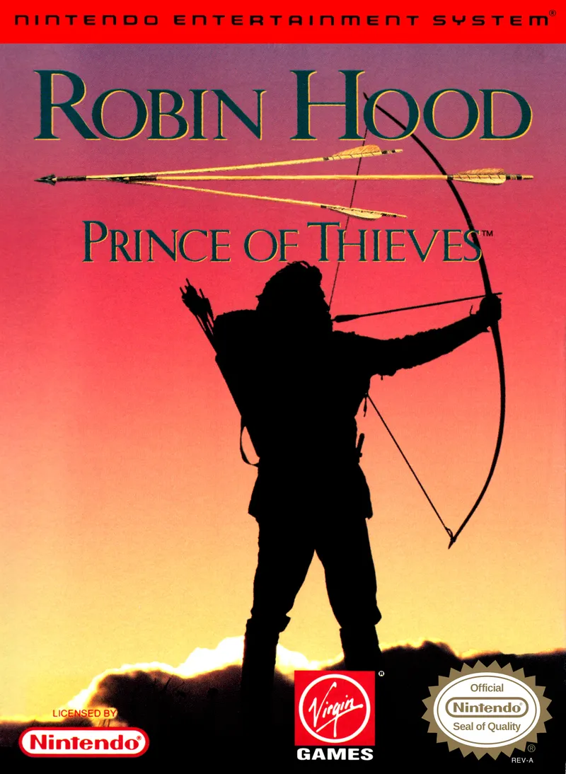 Robin Hood: Prince of Thieves box art