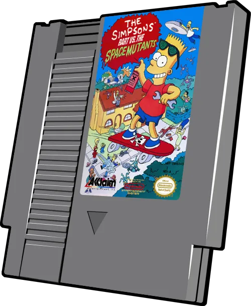 The Simpsons: Bart vs. the Space Mutants cart