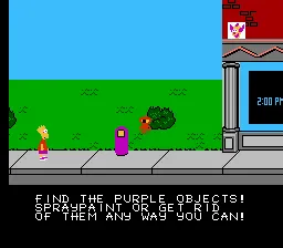 The Simpsons: Bart vs. the Space Mutants screenshot