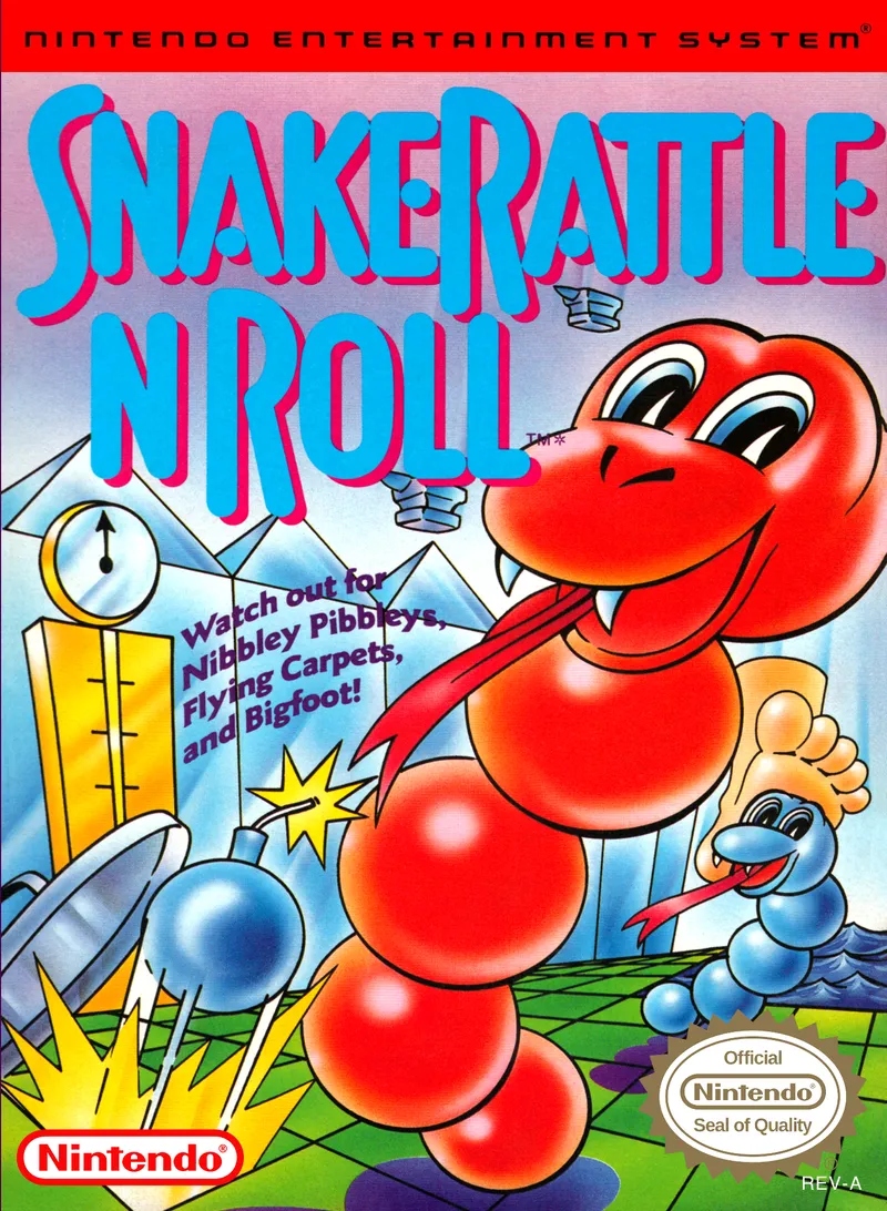 Snake Rattle n Roll box art