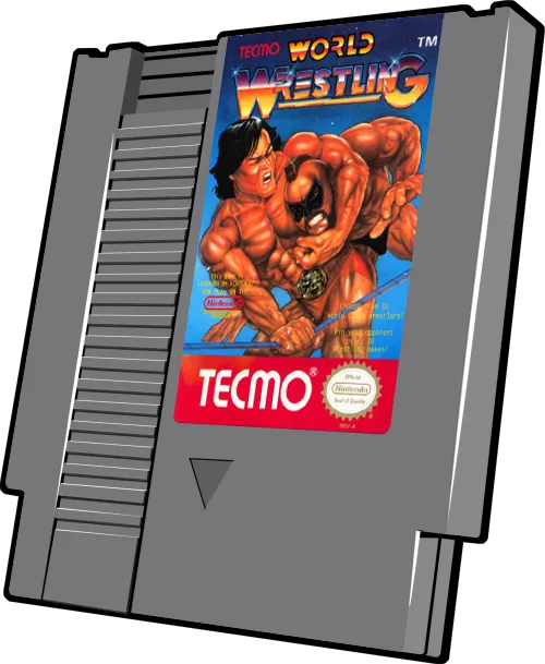 Tecmo World Wrestling cart