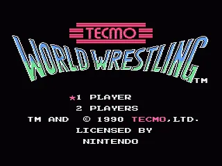 Tecmo World Wrestling screenshot