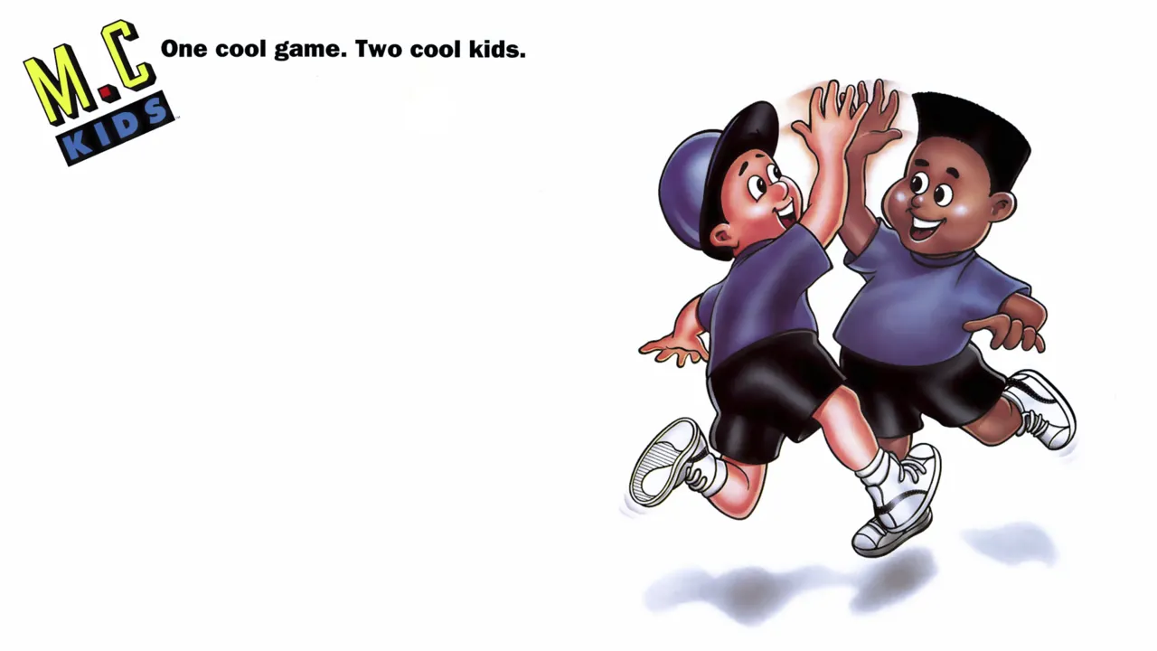 Backdrop artwork for M.C. Kids